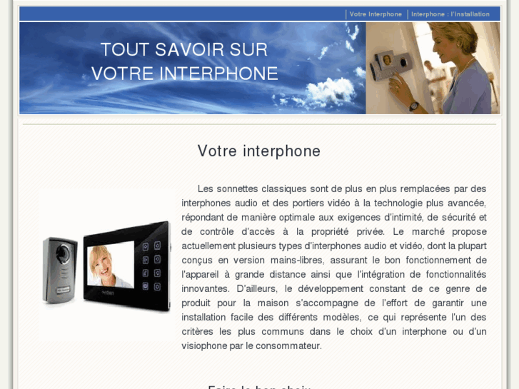 www.votre-interphone.org