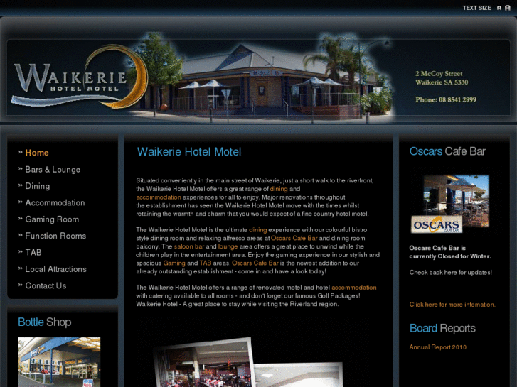 www.waikeriehotel.com