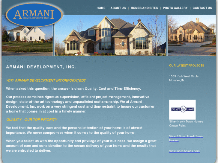 www.armanidevelopment.com