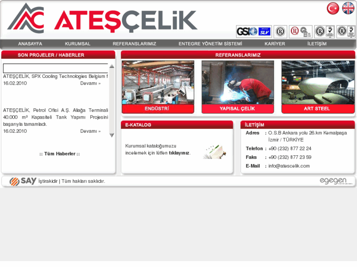 www.atescelik.com