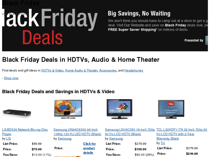 www.blackfridaytvsales.com