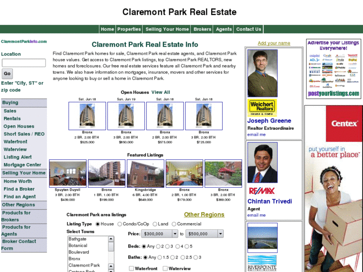 www.claremontparkinfo.com