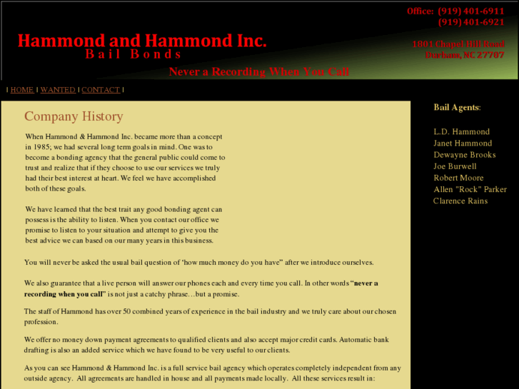 www.hammondbailbond.com