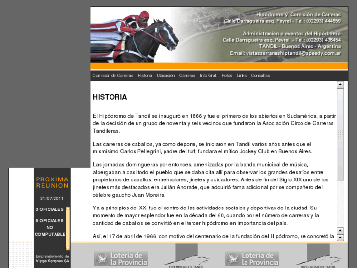 www.hipodromodetandil.com.ar