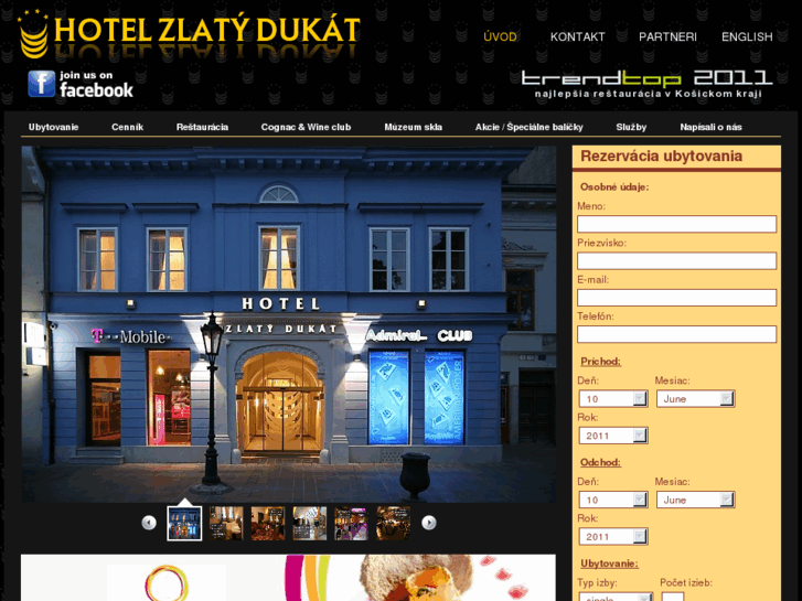 www.hotelzlatydukat.sk