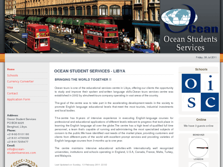 www.ocean-studentservices.com