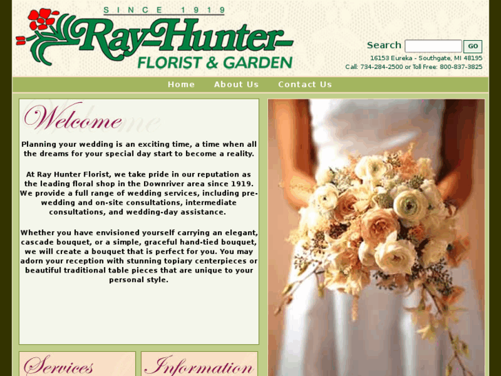 www.rayhunterweddingflowers.com