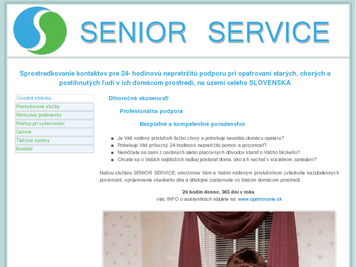 www.seniorservice.sk