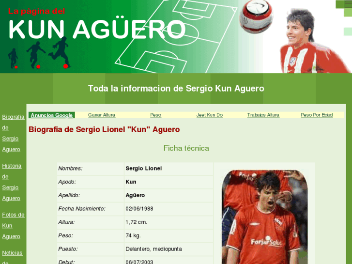 www.sergio-kun-aguero.com