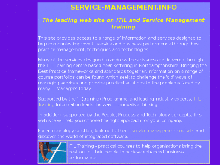 www.service-management.info