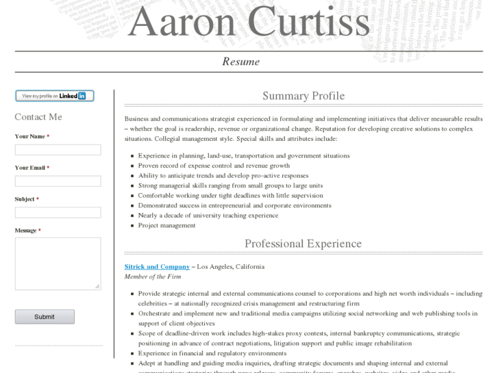 www.aaroncurtiss.com