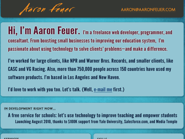 www.aaronfeuer.com