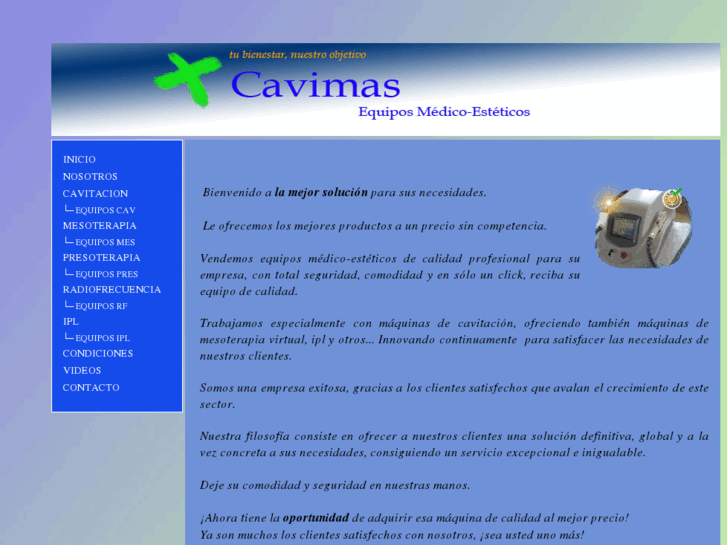 www.cavimas-equiposmedicoesteticos.com