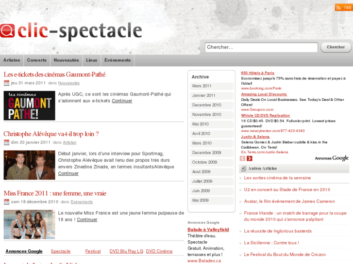 www.clic-spectacle.com