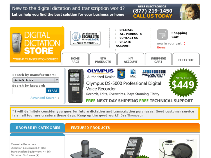 www.digitaldictationstore.net