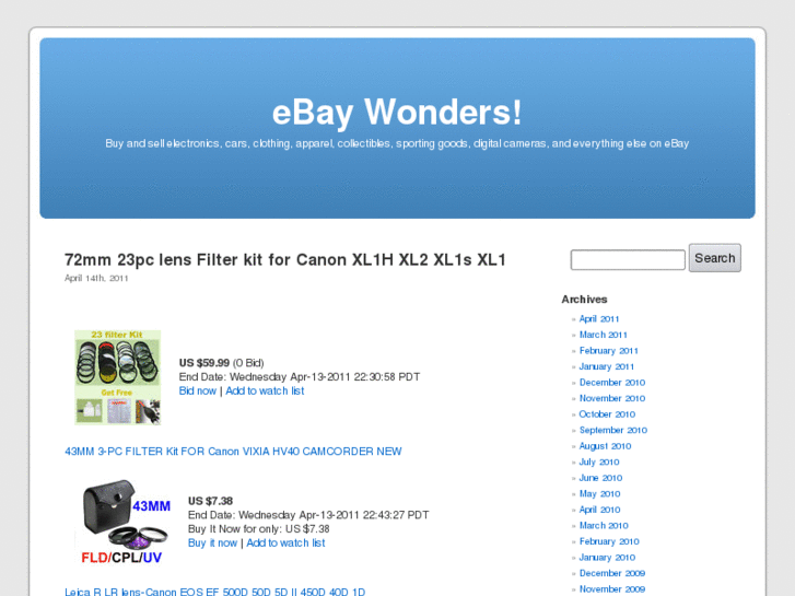 www.ebaywonders.net