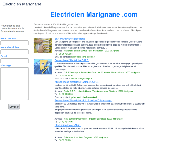 www.electricienmarignane.com