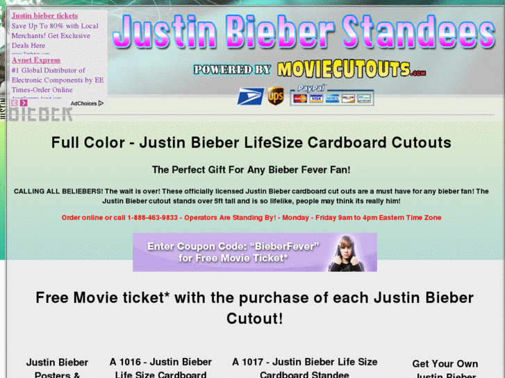 www.justinbieberstandees.com