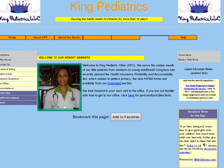 www.kingpediatricclinic.com