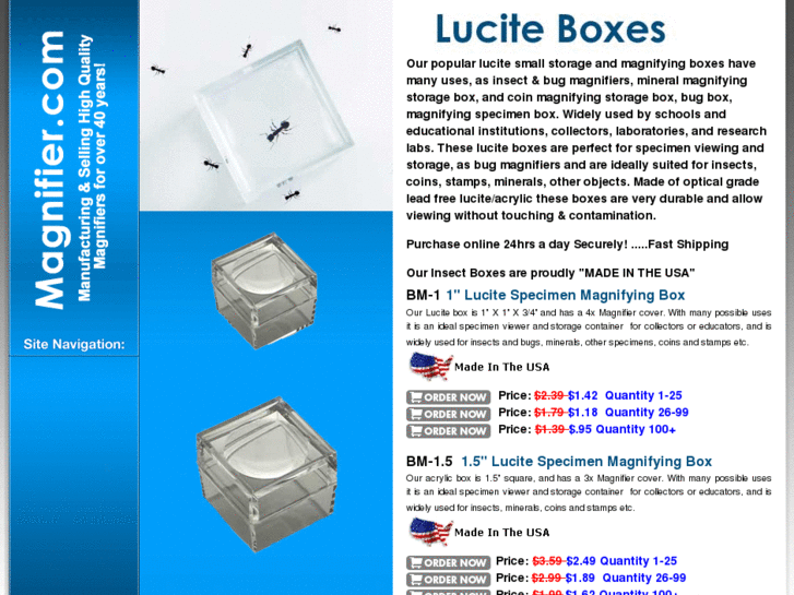 www.luciteboxes.com