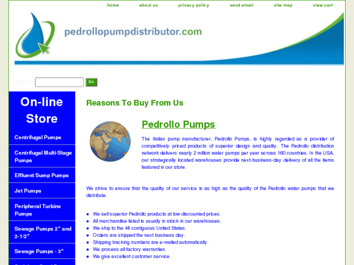 www.pedrollopumpdistributor.net