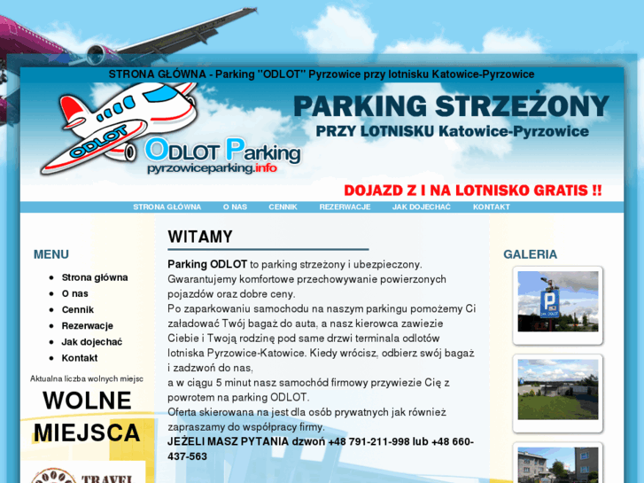 www.pyrzowiceparking.info