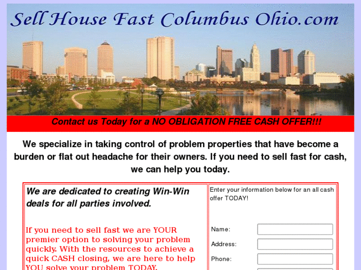 www.sellhousefastcolumbusohio.com