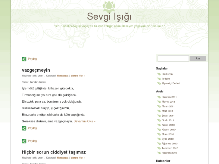 www.sevgiisigi.com