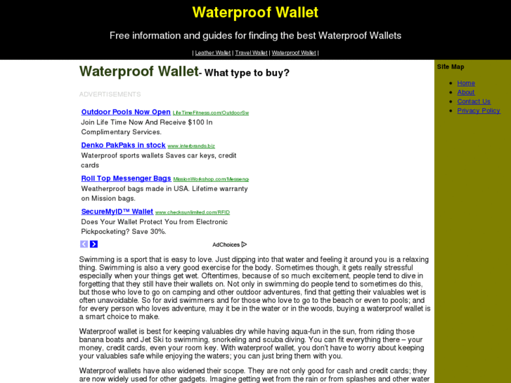 www.waterproofwallet.org