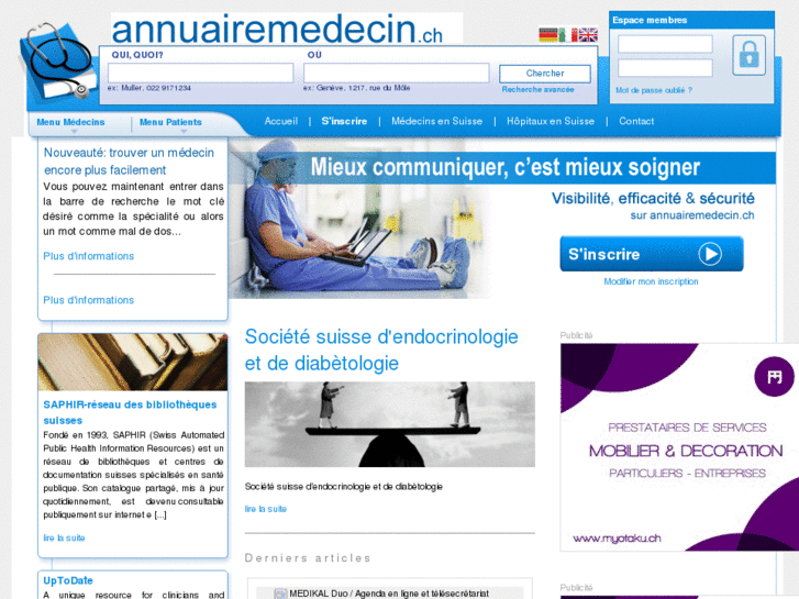 www.annuairemedecin.ch