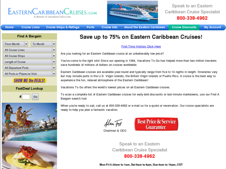 www.easterncaribbeancruises.com