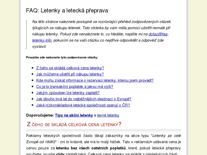 www.faq-letenky.info