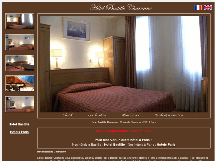 www.hotelbastillecharonne.com