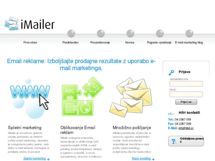 www.imailer.si