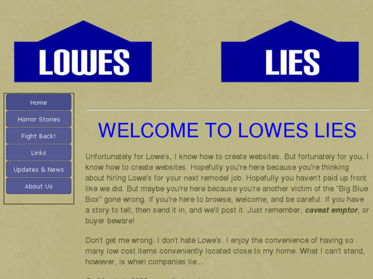 www.loweslies.com