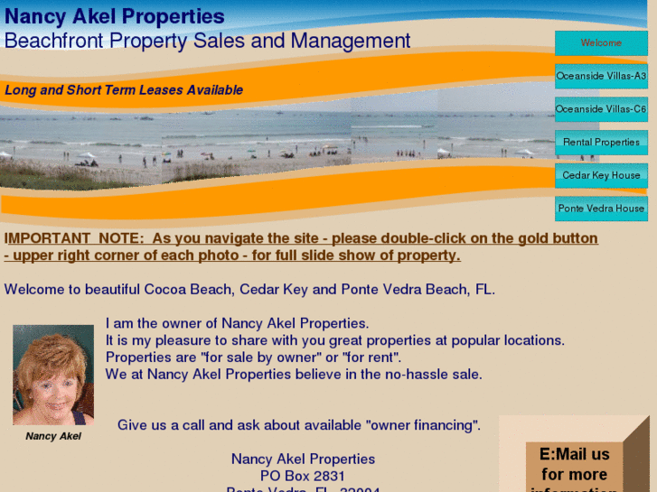 www.nancyakelproperties.com