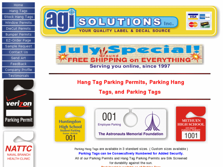 www.parkinghangtags.com