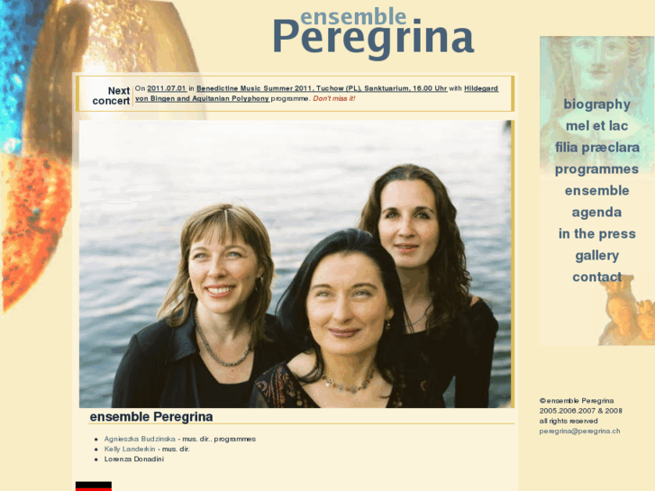 www.peregrina.ch