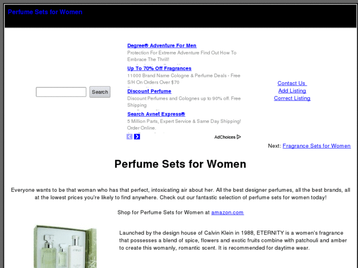 www.perfumesetsforwomen.com