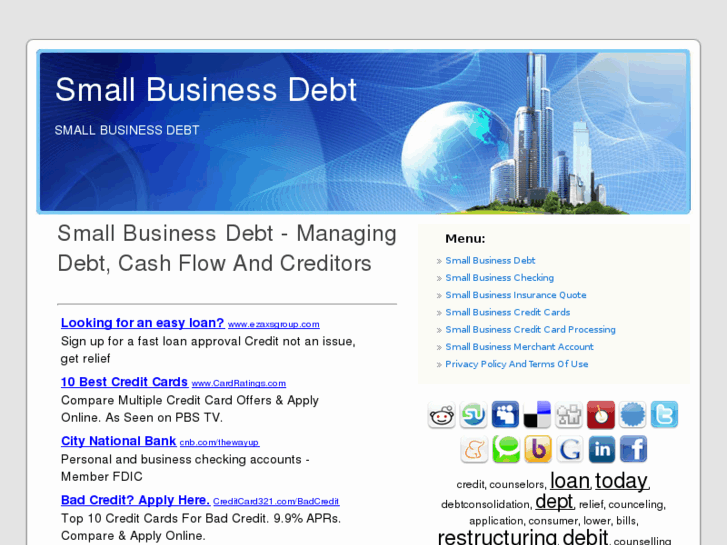 www.smallbusinessdebt.org