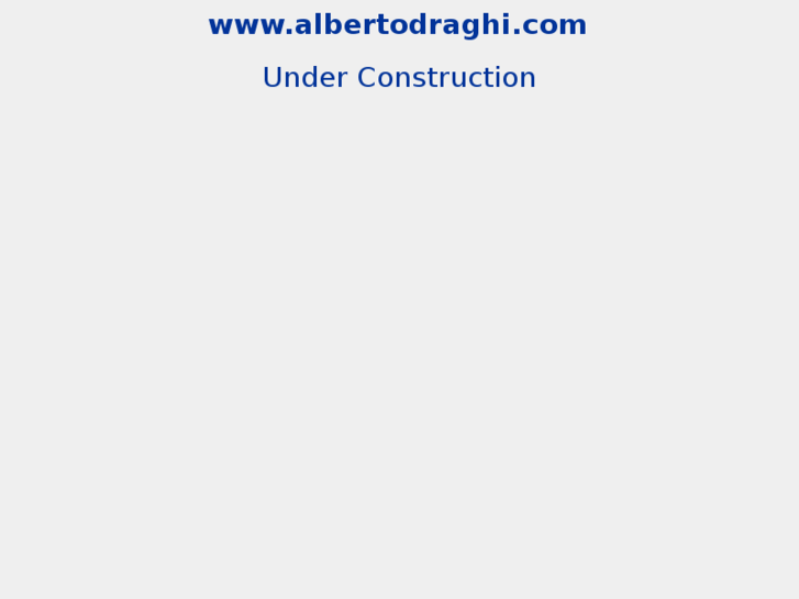 www.albertodraghi.com
