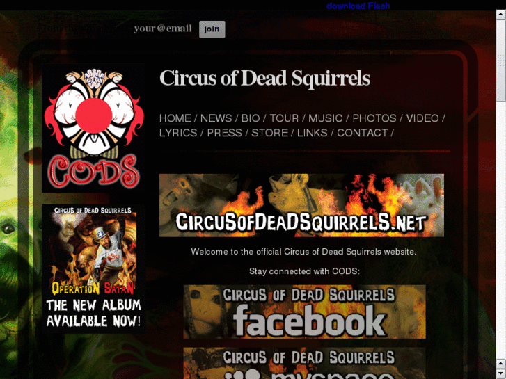 www.circusofdeadsquirrels.net