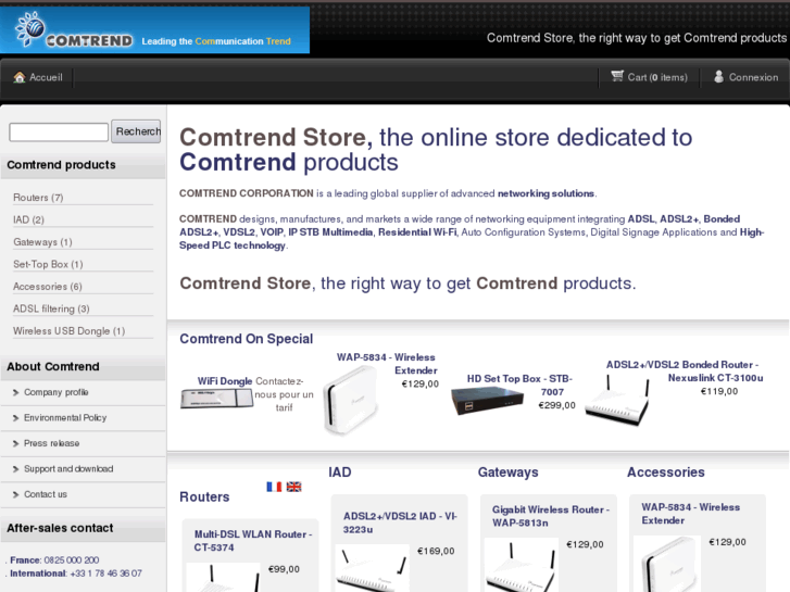 www.comtrend-store.com