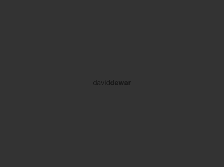 www.daviddewar.com