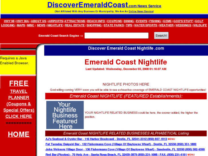 www.discoveremeraldcoastnightlife.com