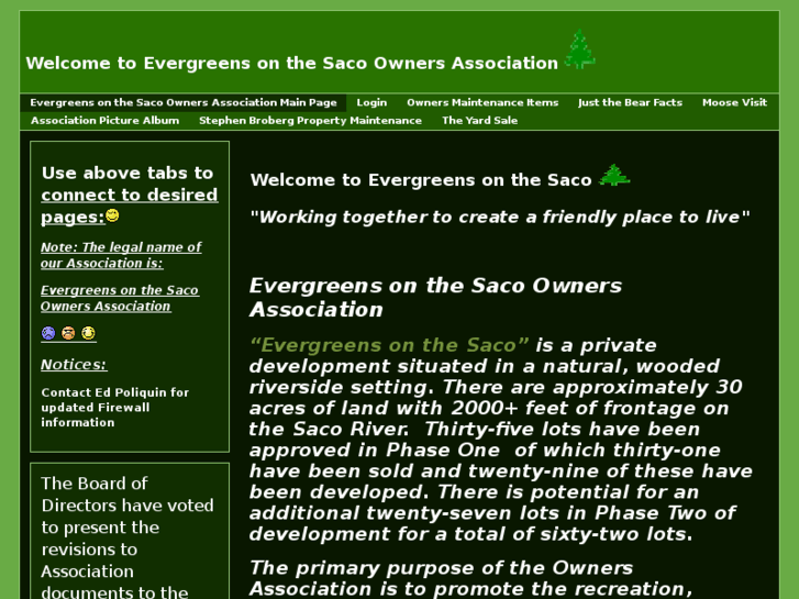 www.evergreensonthesacohomeownersassociation.org