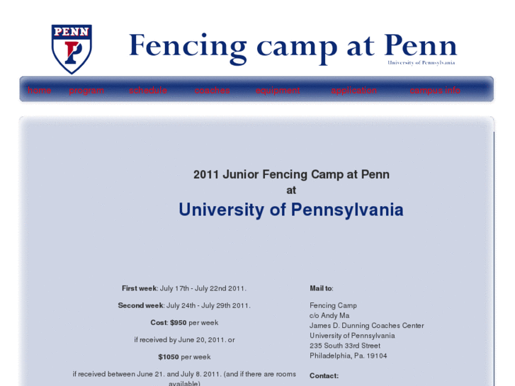 www.juniorfencingcamp.com