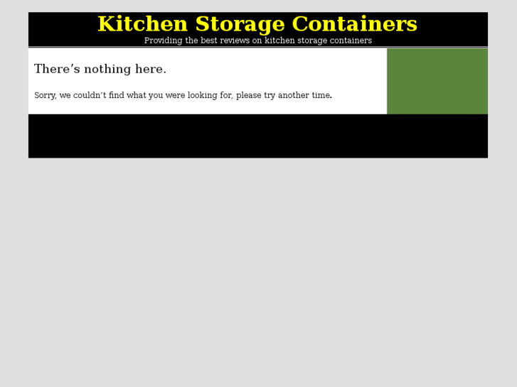 www.kitchenstoragecontainers.org