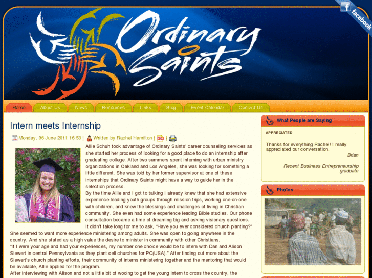 www.ordinarysaints.com