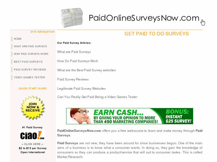 www.paidonlinesurveysnow.com